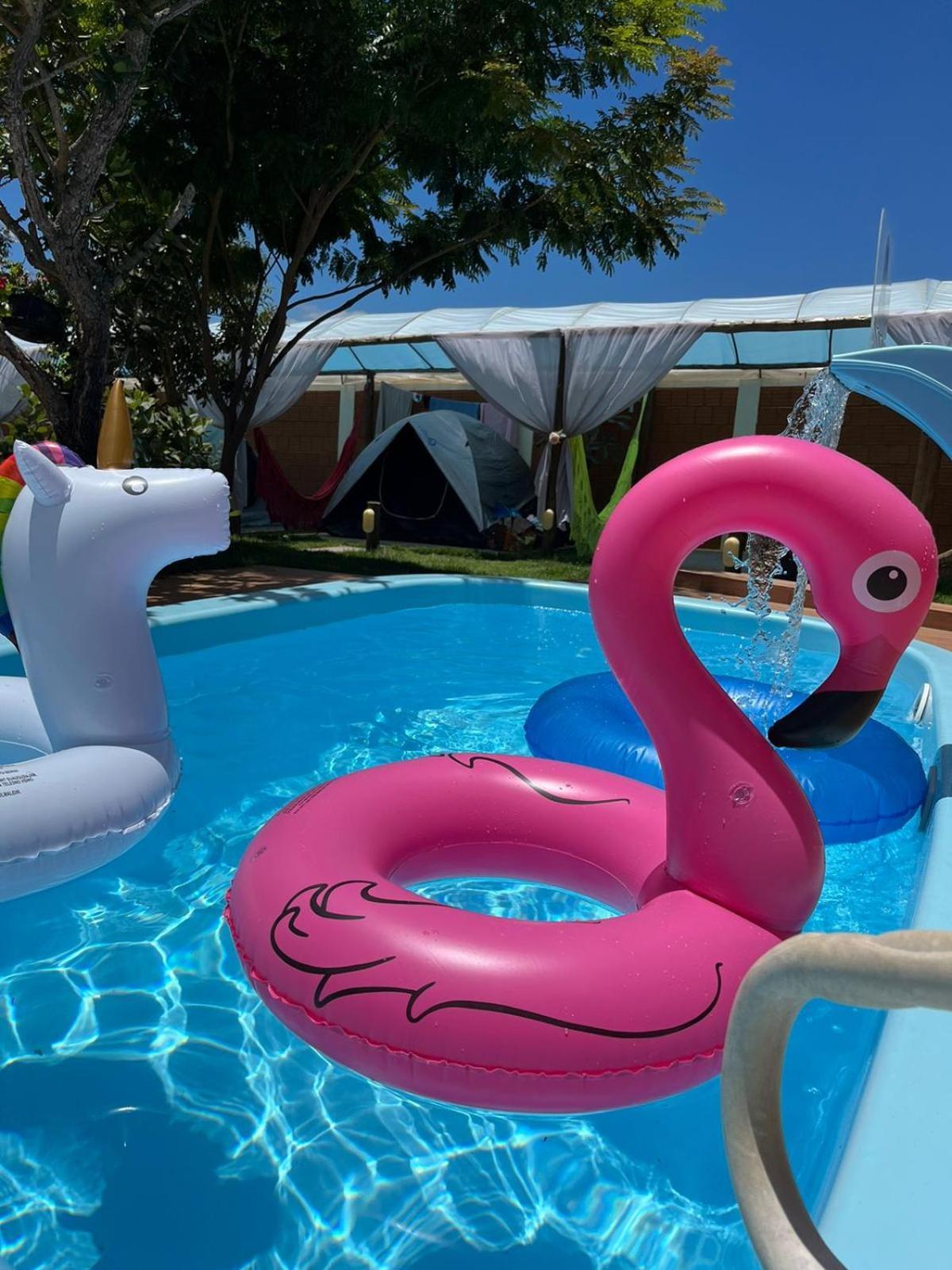 Camping Reino De Andalasia Alto Paraíso de Goiás Exterior foto